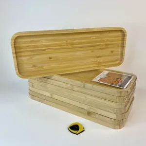 رولت خوری مستطیل بزرگ بامبو