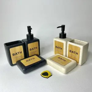 ست جامایع سرامیکی 3 پارچه BATH