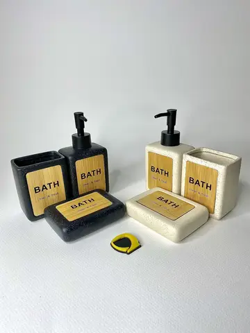 ست جامایع سرامیکی 3 پارچه BATH