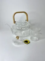 قوری پیرکس دسته بامبو 1500 میل