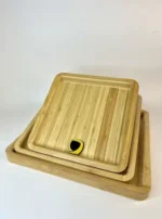 سینی بامبو مربع 3 سایز