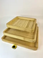 سینی بامبو مربع 3 سایز