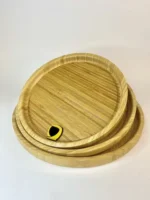 سینی بامبو گرد 3 سایز