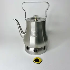 کتری استیل نقره ای درب الماسی