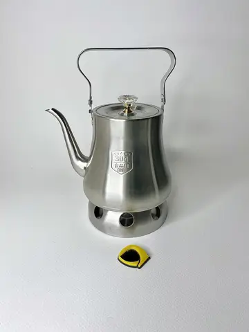 کتری استیل نقره ای درب الماسی کتری استیل نقره ای درب الماسی