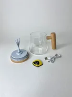 ماگ همزن دار پیرکس