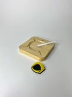 زیر سیگاری بامبو مربع بزرگ