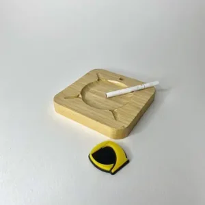 زیر سیگاری بامبو مربع بزرگ