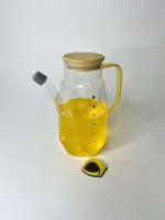 روغن ریز پیرکس چند ضلعی دسته طلایی 750 میل