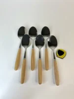 قاشق غذاخوری دسته بامبو