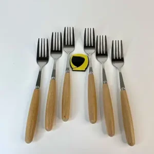 چنگال غذاخوری دسته بامبو