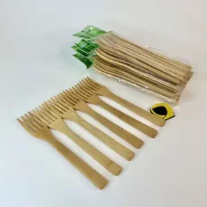 چنگال غذاخوری بامبو