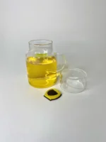 لیوان پیرکس استوانه دسته دار