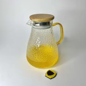 پارچ پیرکس خمره ای برفی 1250 میل