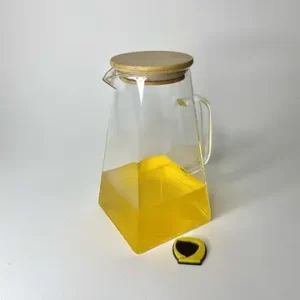 پارچ پیرکس کف مربع 1250 میل