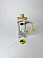 فرنچ پرس گرد دسته بامبو 350 میل