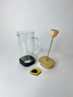 فرنچ پرس مربع زیر سیلیکونی 350 میل