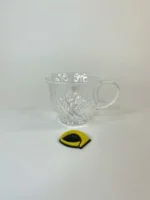 لیوان پیرکس طرح خط مورب