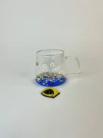 لیوان دوجداره صدفی