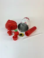 فلاسک دسته بغل طرح میوه ای