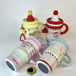 فلاسک دسته بغل طرح happiness