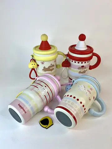 فلاسک دسته بغل طرح happiness