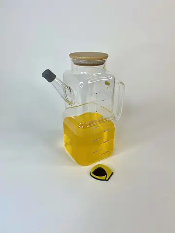 روغن ریز پیرکس مربع دوتکه 1000 میل روغن ریز پیرکس مربع دوتکه 1000 میل