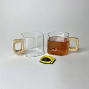 شات پیرکس مربع دسته بامبو