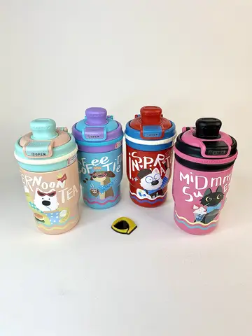 تراول ماگ طرح گربه سگ 410 میل تراول ماگ طرح گربه سگ 410 میل