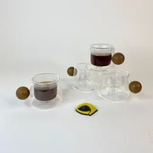 شات دوجداره کف پهن دسته توپی چوبی