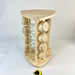 جای ادویه چرخشی مثلثی 12 عددی شنگیا