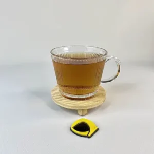 لیوان بلور با دسته شیاردار لبه باز 350 میل