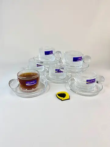 ست قهوه خوری و نعلبکی ونیز 6 عددی 100 میل ست قهوه خوری و نعلبکی ونیز 6 عددی 100 میل