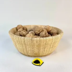 کاسه گرد لبه دار بامبو 10×26 سانتیمتر