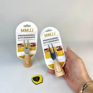 چنگال زیتون خوری طرح لبخند