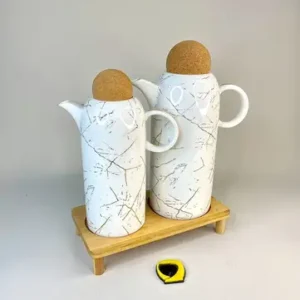 روغن ریز سرامیک سفید ماربل جفتی در توپی